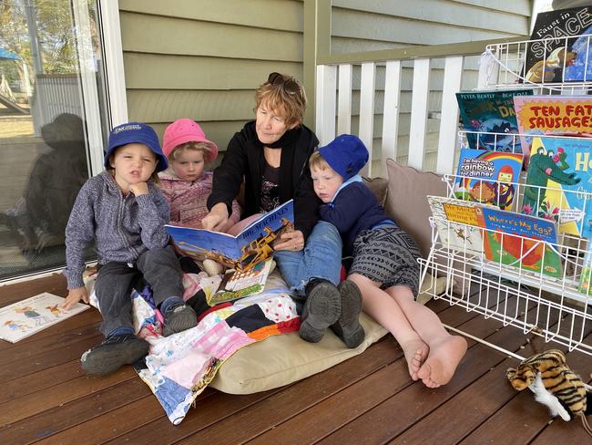 Reading time with C&K Gayndah Director Suzie McGregor