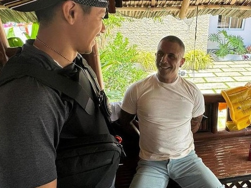 A picture from Indonesian authorities showing Gregor Johann Haas, arrested in Cebu, Philippines. Gregor Haas was arrested in Cebu City on Wednesday and faces extradition to Indonesia, where he is accused of running a sufficient quantity of drugs to qualify for the death penalty in that country.