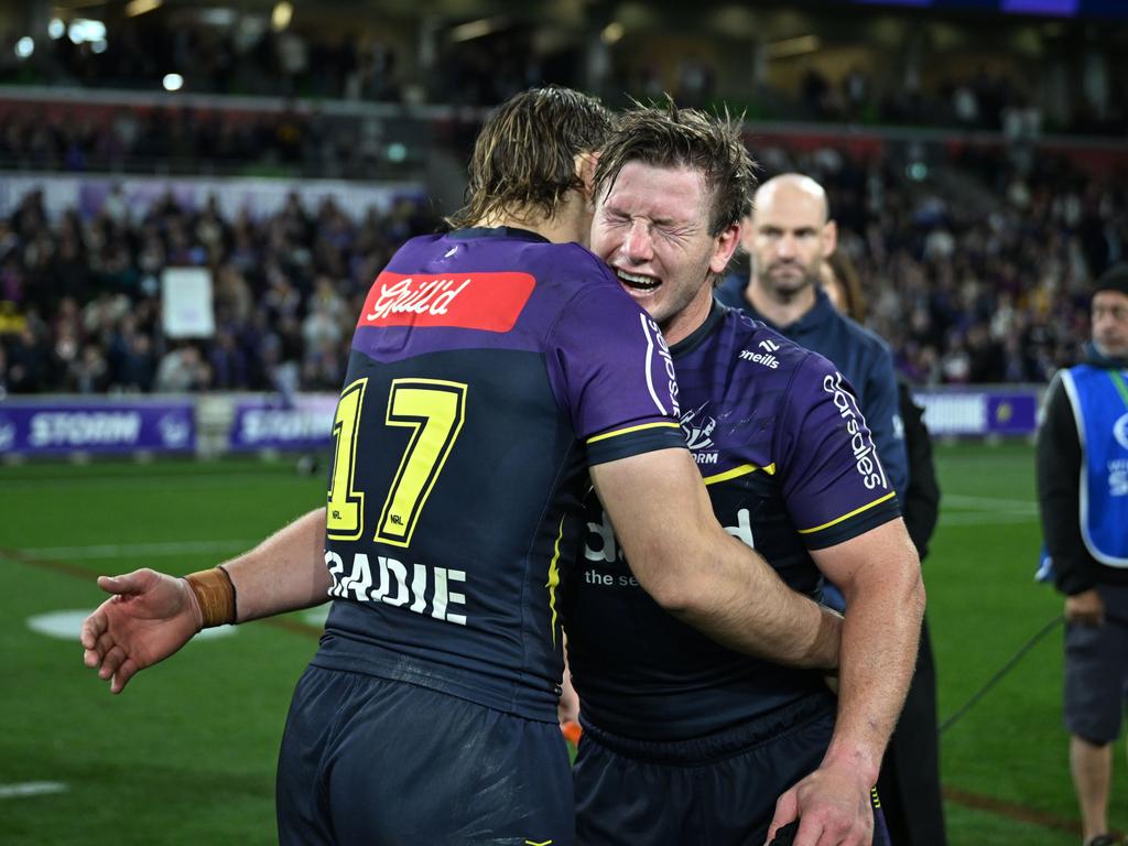 Grant’s teammates have praised his leadership style, creating an environment where everyone can thrive and be themselves. Picture: NRL Imagery