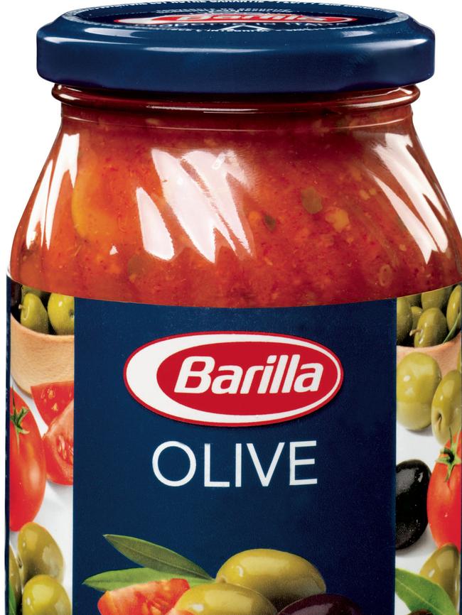 Barilla Olive pasta sauce stood out for its high content