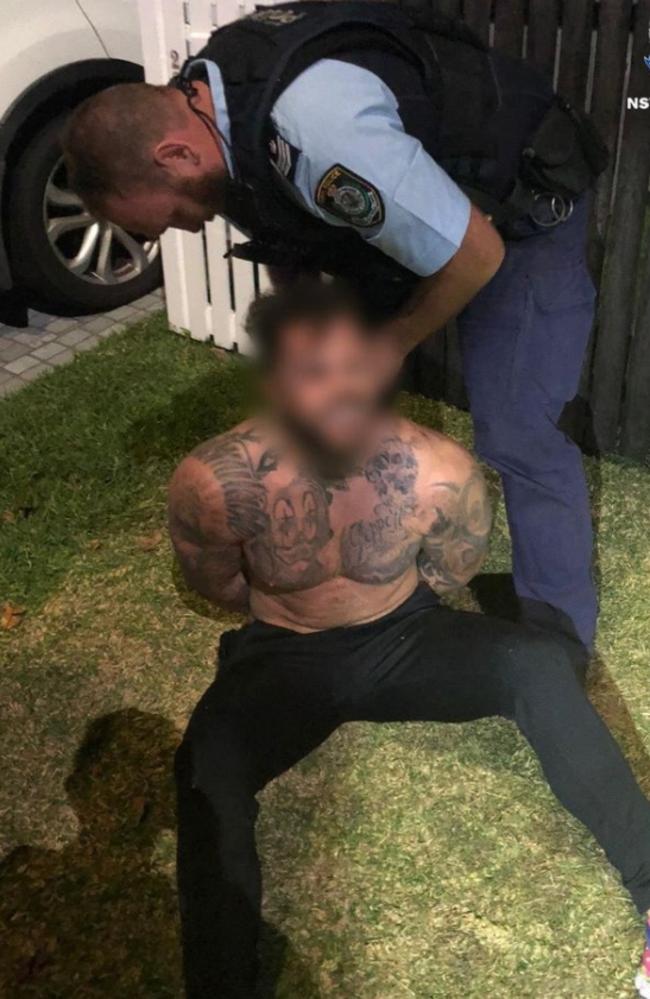 A man wanted on an outstanding warrant by Queensland Police Service will appear in court today after being arrested in NSW. Picture: Supplied