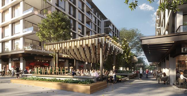 Developers say the precinct will be an outdoor oasis in Randwick.