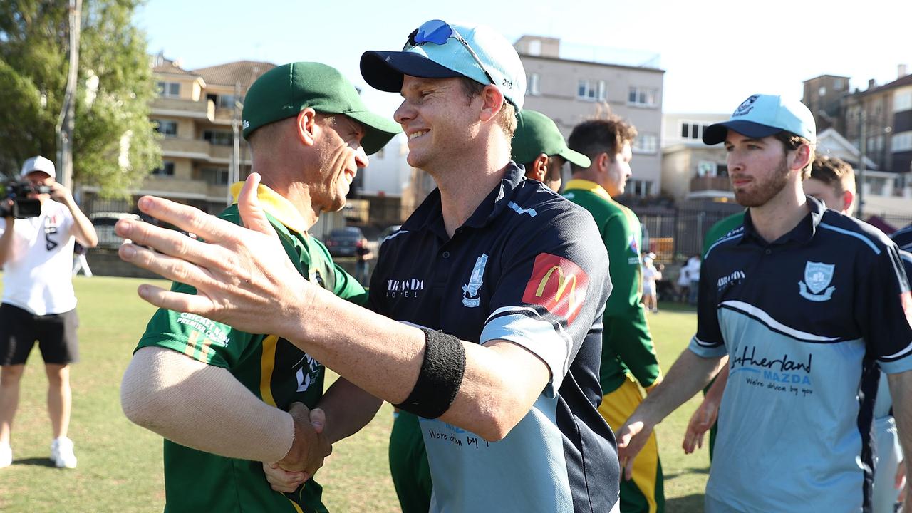 David Warner and Steve Smith.