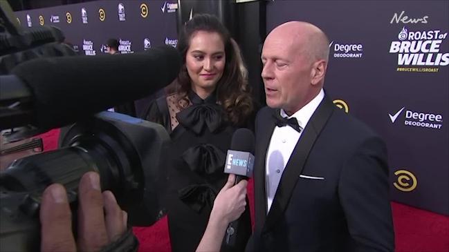 Bruce Willis comments on his Roast for Comedy Central