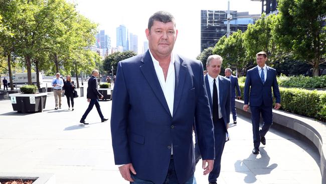 James Packer in Sydney. Picture: Aaron Francis