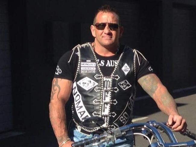 Mongol bikie Shane Bowden. Picture: Supplied