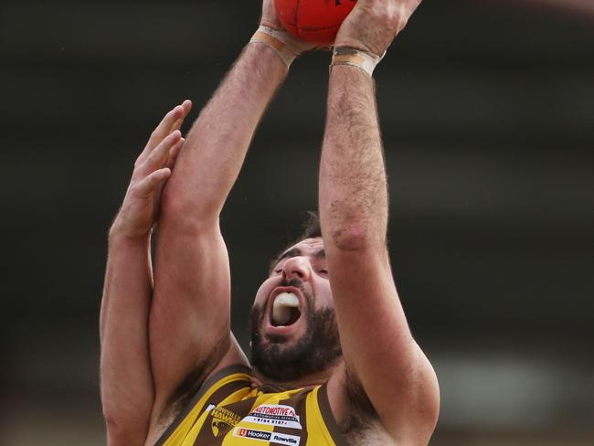 EFL (Division 1) Qualifying Final: Balwyn v Rowville played Bayswater Oval.21 Steven Georgiou for Rowville.Picture: Stuart Milligan