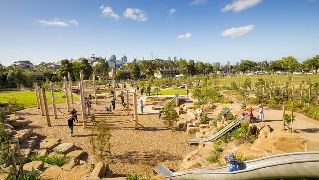 Nature Play at Royal Park.