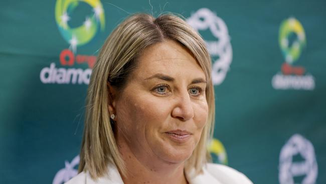 Stacey Marinkovich praised her team’s defensive prowess against South Africa. Picture: Getty