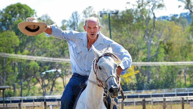 FAVOURITE SON: A call for the new equestrian building to be named after Kilkivan stalwart Vern Berry, who died in June, has stalled amid questions of support and timing. Picture: Renee Albrecht