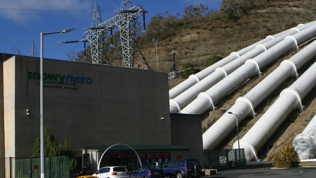 Tumut 3 power station at Talbingo, NSW.