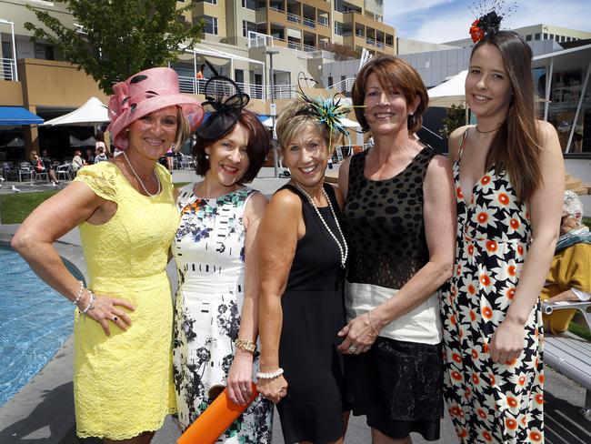 Ali Hume, left, of Gretna, Pru Salter, of Seven Mile Beach, Silvia Cleary, of Spring Beach, and Olivia Hume, of Gretna.