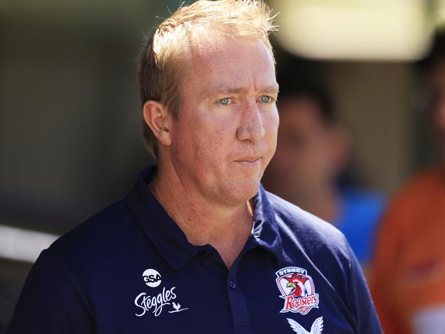 Sydney Roosters coach Trent Robinson vows to maintain honest opinion despite $10,000 fine. Photo: Mark Evans/Getty Images.