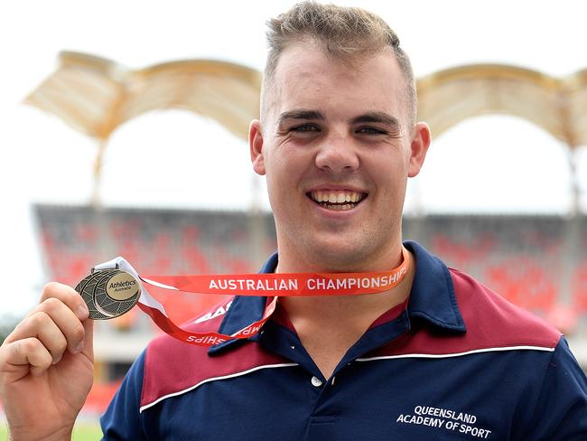 Matthew Denny will compete in the hammer throw and discus at the Commonwealth Games.