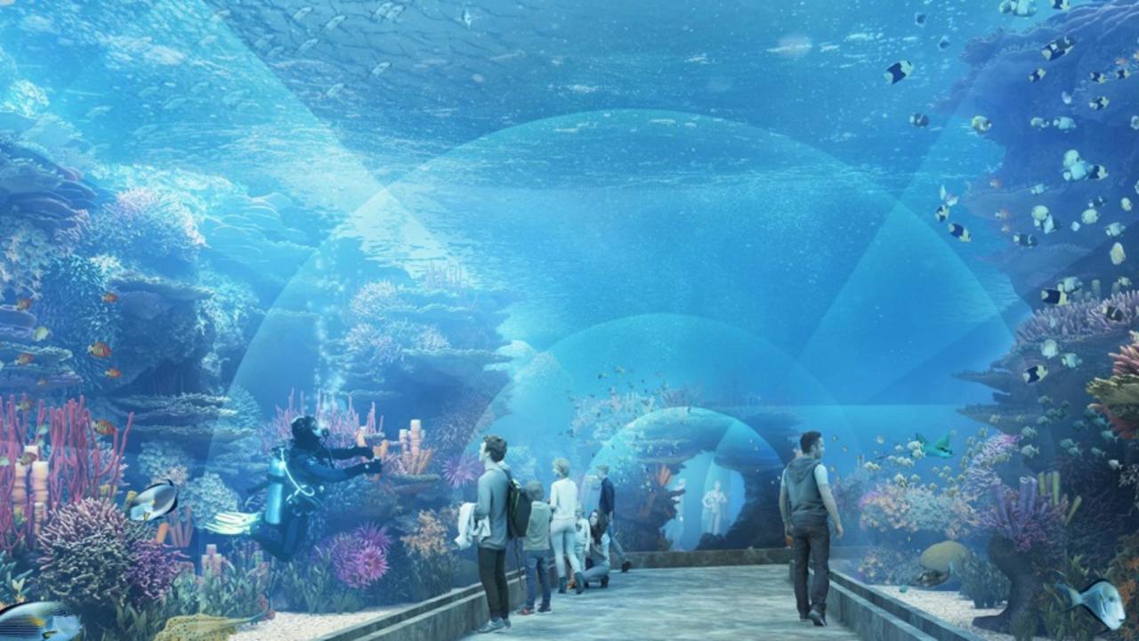 New images of the proposed Global Great Barrier Reef Centre of Excellence.