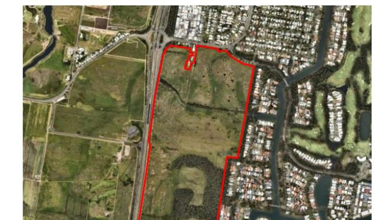 The site for Twin Waters West development in Pacific Paradise.