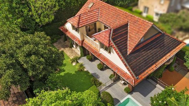 One of the stunning homes along Mansion Rd, Bellevue Hill. Picture: Supplied