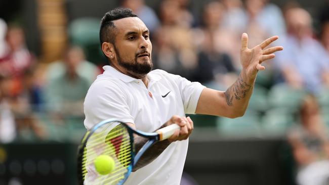 Nick Kyrgios has once again pulled out of the Olympic team. Picture: Getty