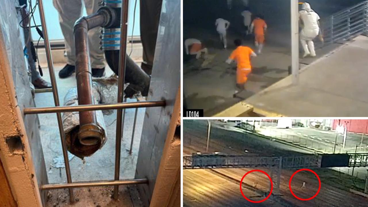 Wild video shows killers escape prison