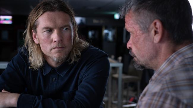 The script is unflinching and the performances are powerful: Matt Nable himself, newcomer ­Edward Carmody (right) and Hollywood star Sam ­Worthington (left).