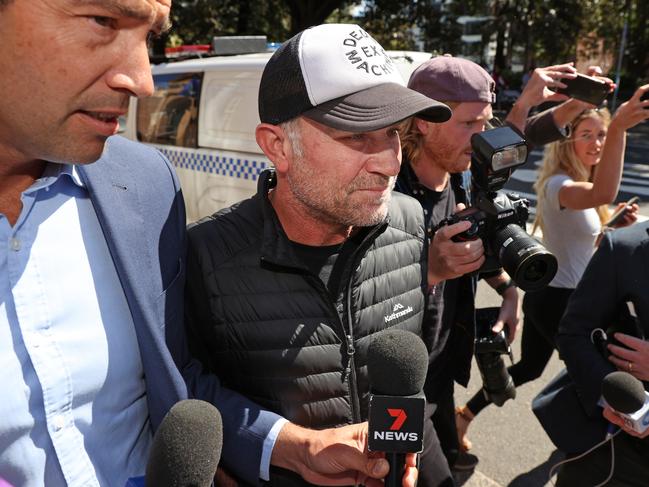 Former Australian cricketer Michael Slater was arrested on domestic violence charges in October. Picture: Richard Dobson