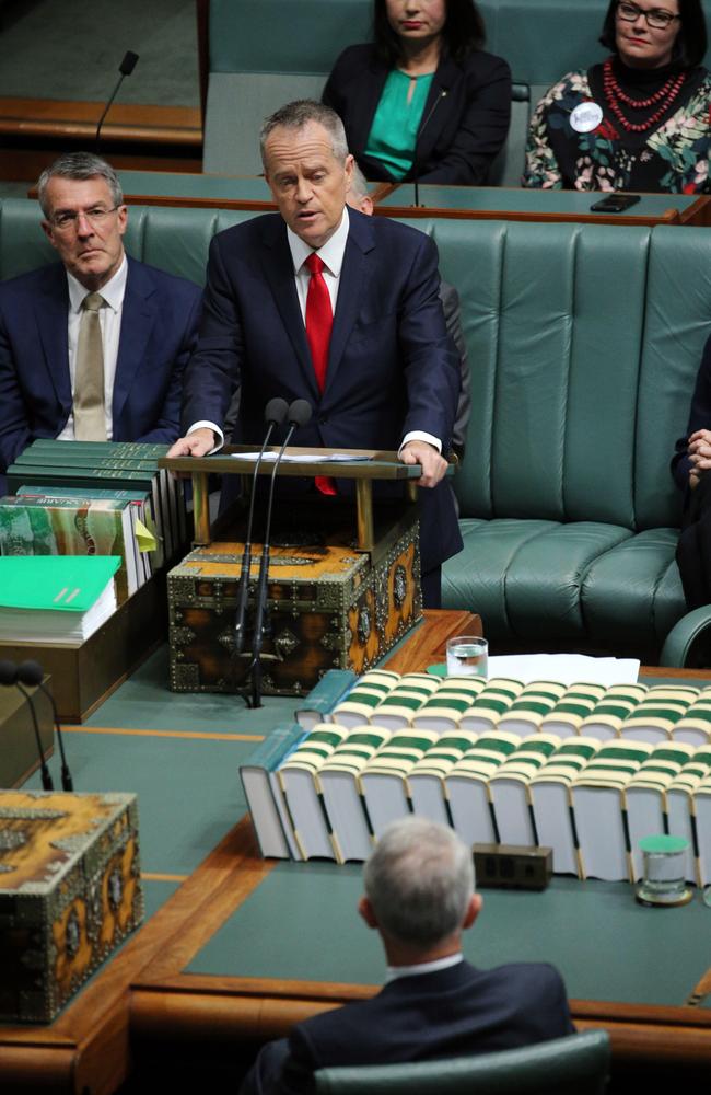 Budget Reply Speech Labors Bill Shorten Has Upped The Tax Cut Contest Nt News 4933