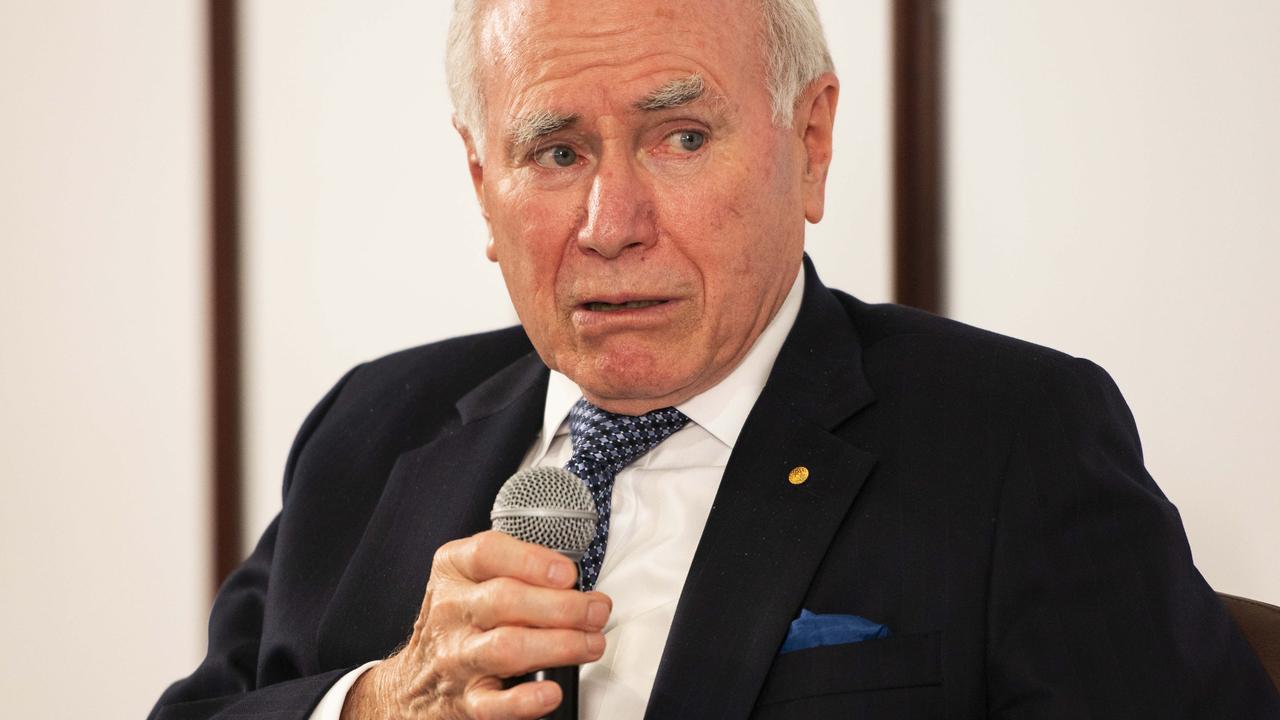 John Howard does not support changing Liberal leadership rules. Picture: Rohan Thomson