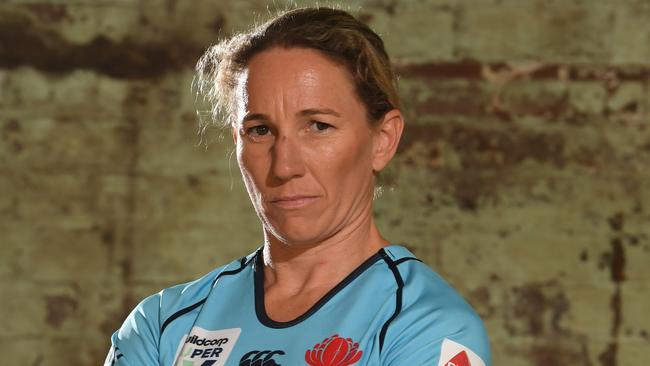 Ash Hewson is aiming to lead the Waratahs to a second Super W title. Picture: AAP 