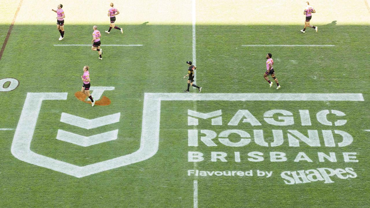 Magic Round has been a huge success in the men’s competition, and it’s set to expand with an NRLW event in Newcastle next year. Picture: Richard Walker