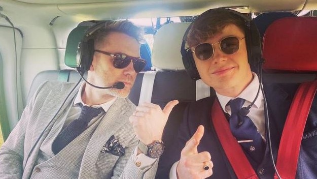 Ronan Keating and son Jack. Picture: Instagram