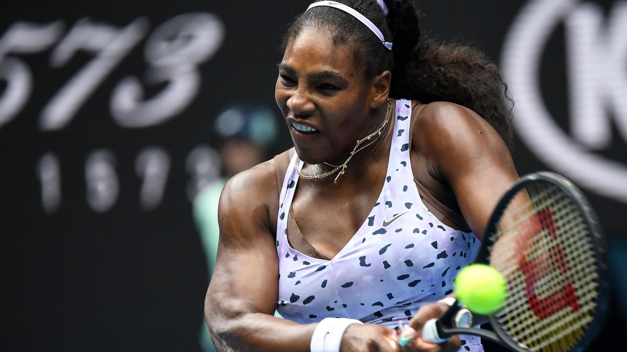 Will tennis fans see Serena Williams at the Australian Open in January or February? Picture: AFP