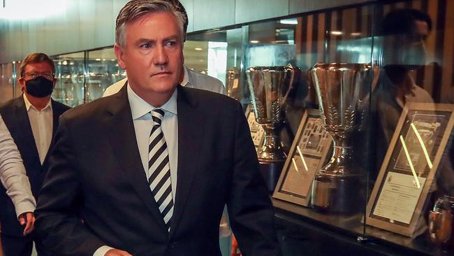 Eddie McGuire’s departure presents the Magpies with a big chance for restructure.