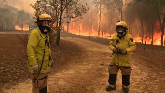 Fire crews have been battling terrible bushfires in Queensland for months.