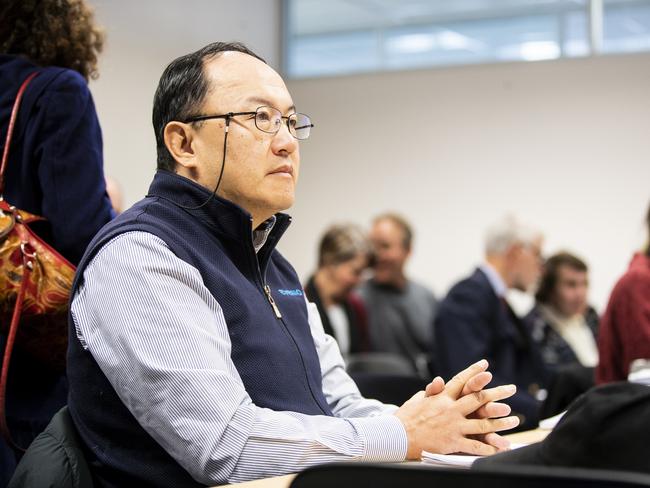 Cambria Green proponent Ronald Hu. Picture: Richard Jupe