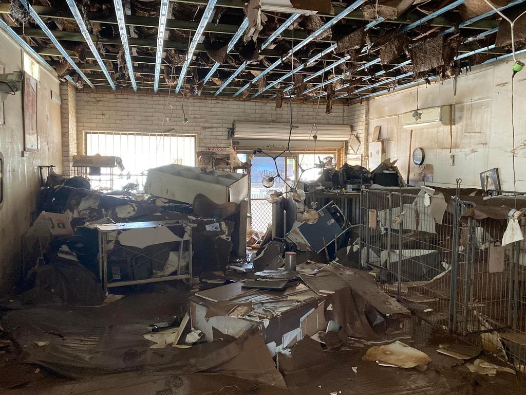 Janet Goodwin’s shop Totally Dogs was ruined after the February flood.