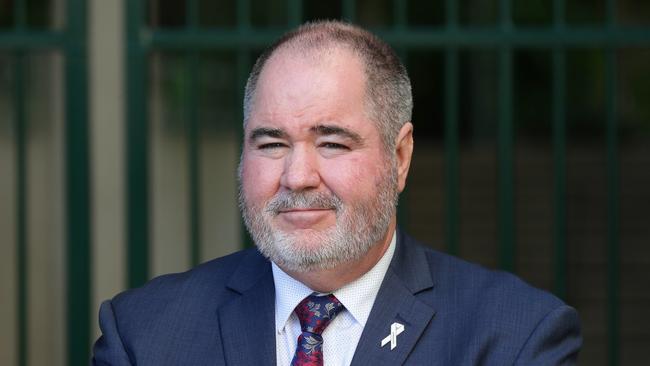 Queensland Teachers’ Union president Kevin Bates. Picture: Liam Kidston