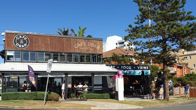 Coolangatta’s Cafe D-Bah.