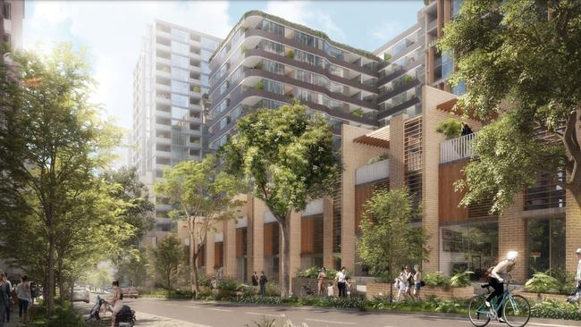 A concept plan of the new Ivanhoe Estate development.