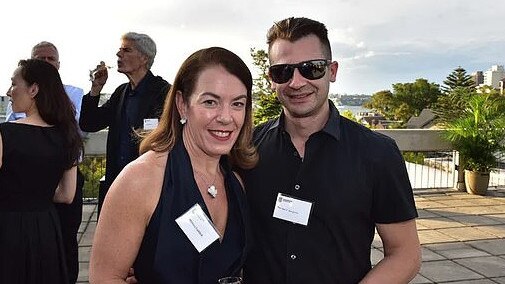 Koletti with wife Melissa Caddick.