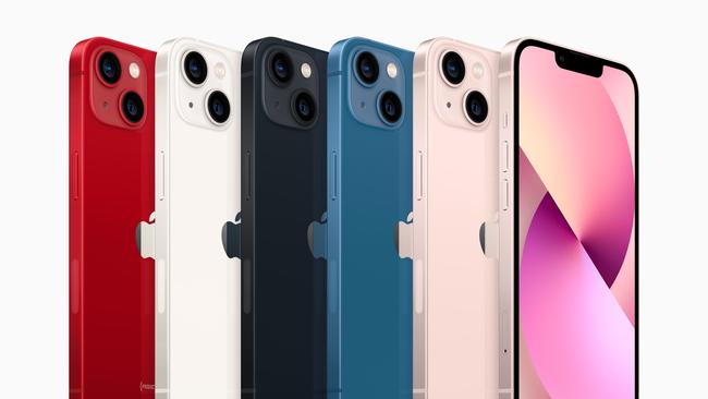 Apple's iPhone 13 smartphones come with a brighter screen and smaller notch.