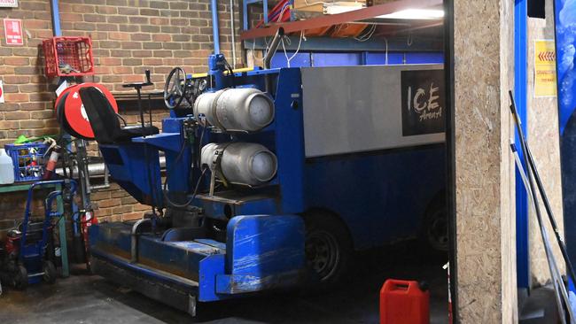 The Zamboni – a machine used to resurface and smooth the ice – suspected to be to blame for the Ice Arena carbon monoxide leak. Picture: Keryn Stevens