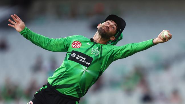 Glenn Maxwell took a stunning catch at the MCG on Sunday night (Photo by Mike Owen/Getty Images)