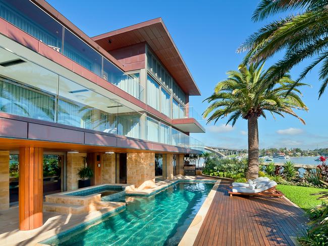 Rod Salmon’s Drummoyne home previously held the inner west property record.