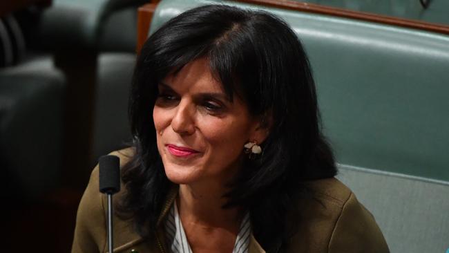 Julia Banks said the events of the past week had taken an emotional toll. Picture: AAP Image/Mick Tsikas