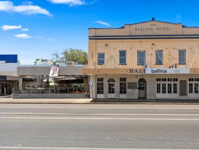 The Ballina Hotel in River Street was listed for sale in August 2020, but it hasn't been sold and is no longer listed.