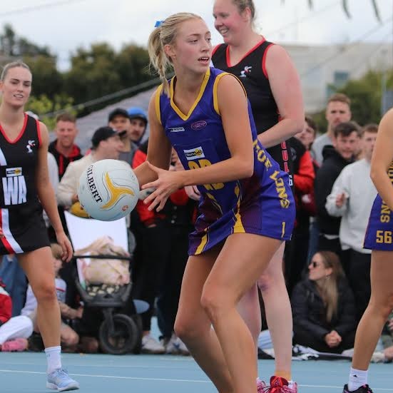 Moe's Olivia Barnett won the club’s best and fairest in a premiership-winning season. Picture: Daniel Heathcote