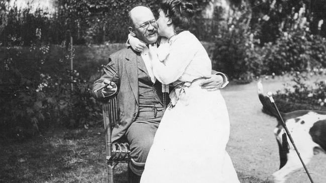 Elizabeth dubbed her first husband the ‘Man of Wrath’ in her first book. She caught him in an unguarded moment at Nassenheide around 1905.