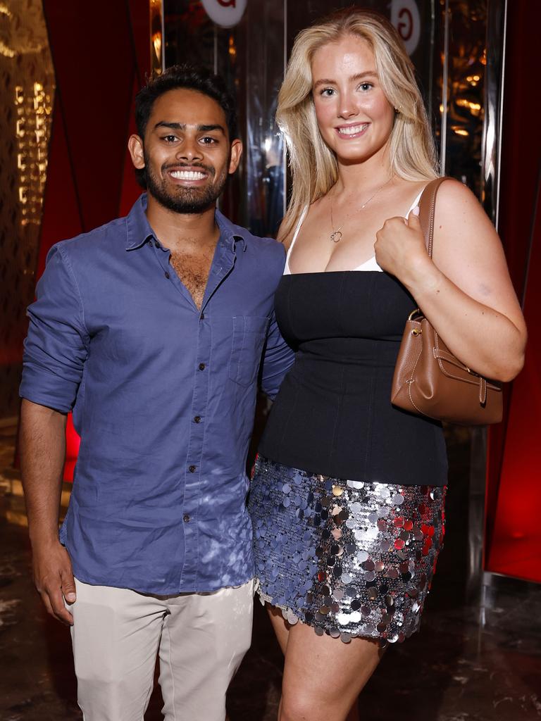 Shekhar Tippins and Maddie Ryan at the Emporium Hotel. Picture: J&amp;A Photography