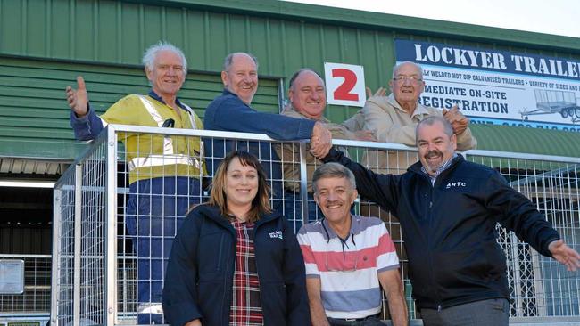 ON THE MOVE: The Rosewood Men's Shed has just become mobile, thanks to a trailer gifted from Inland Rail. Photo:. Picture: Ebony Graveur