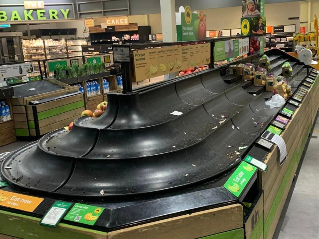 The supermarket giant said it was due to operational issues at multiple distribution centres. Picture: Facebook/DavidBromley